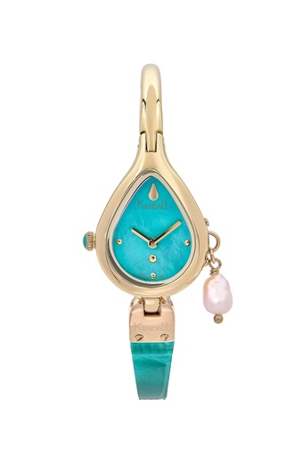 [K17-005YG] CALIPSO AQUA YELLOW GOLD/AQUA